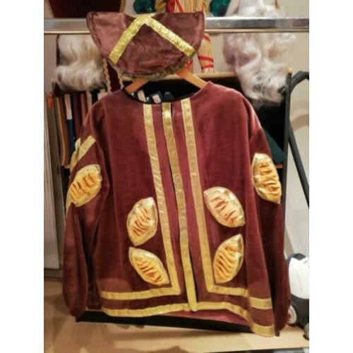 Tekoop Zwartepietpakken maten XS / S / M / L / XL en XXL