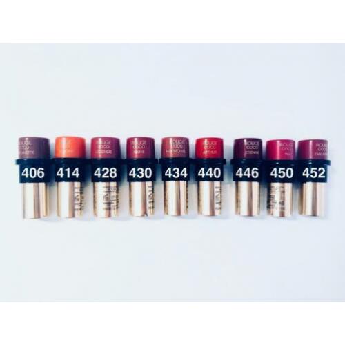 Chanelskin Rouge Coco Lipstick Testers nr 406 - 452