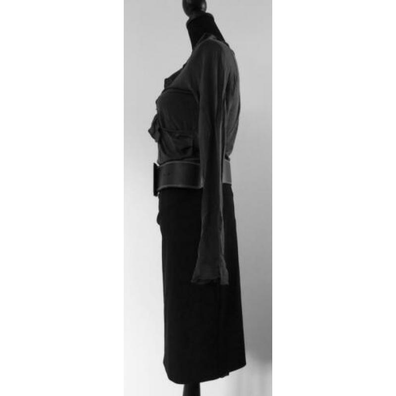 Antiflirt zwarte stretch rok