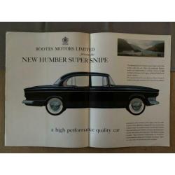 Folder Humber Super Snipe