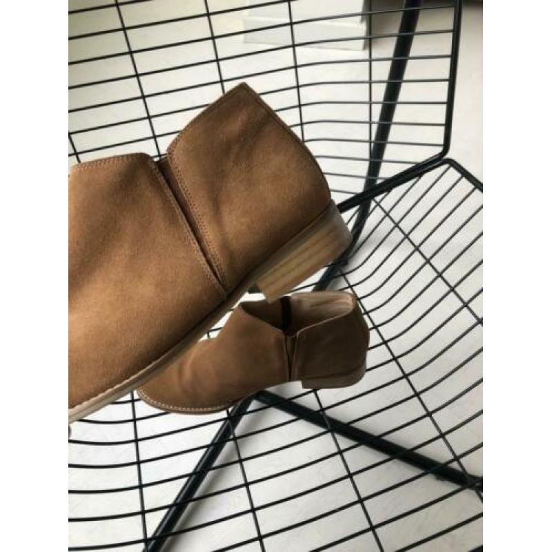 Heerlijke suede enkellaarzen KMB mt 39