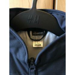 Blauwe bodywarmer maat 134