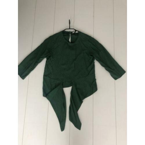 Shirtje Sissy-Boy maat S, groen met motief
