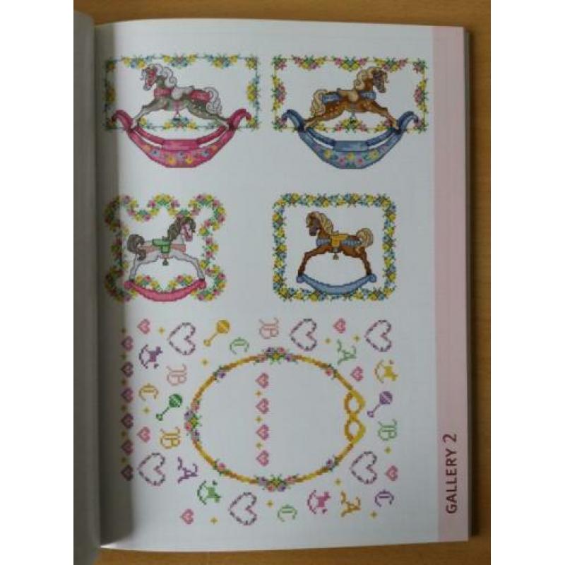 Cross Stitch Motif Series 2 - Baby & Kids - Maria Diaz -2014
