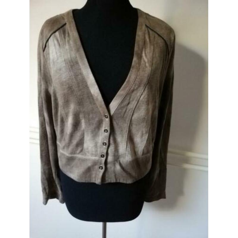 A-rticles. Mooi linnen vest maat 44