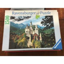 5 Legpuzzels Ravensburger & Jumbo 2000 1500 1000 compleet