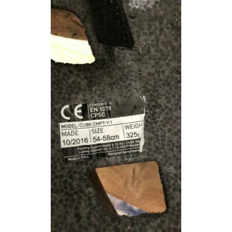 Fietshelm cube maat M (54-58)