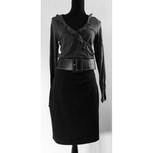 Antiflirt zwarte stretch rok