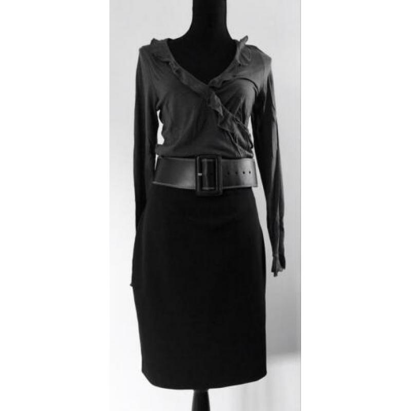 Antiflirt zwarte stretch rok