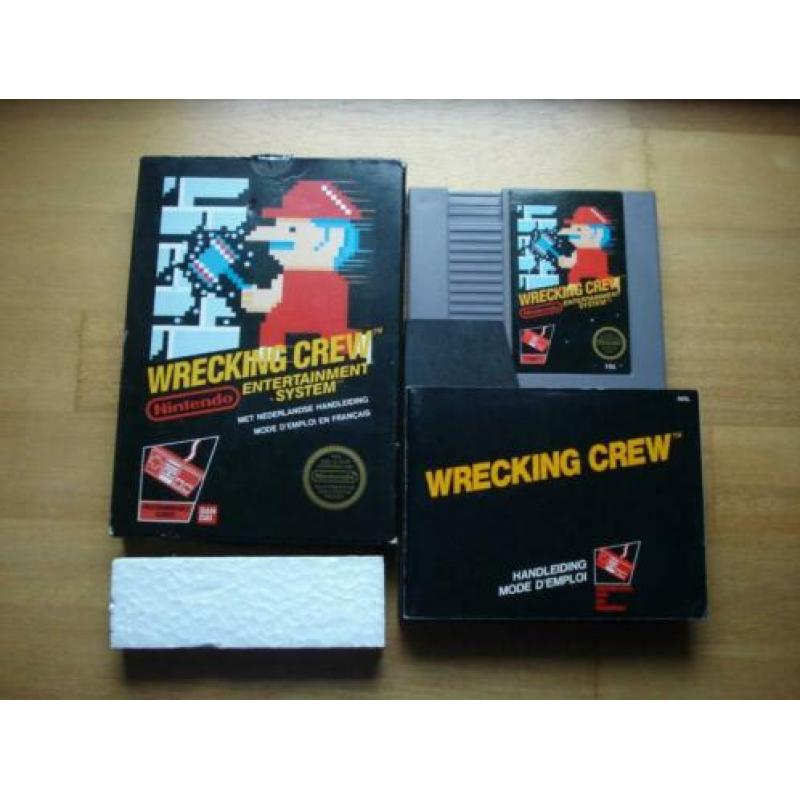 Wrecking crew nes HOL
