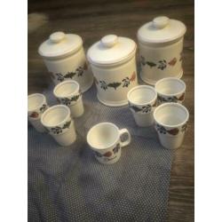 Boerenbont servies