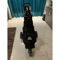 Golfset heren inclusief cartbag en buggy