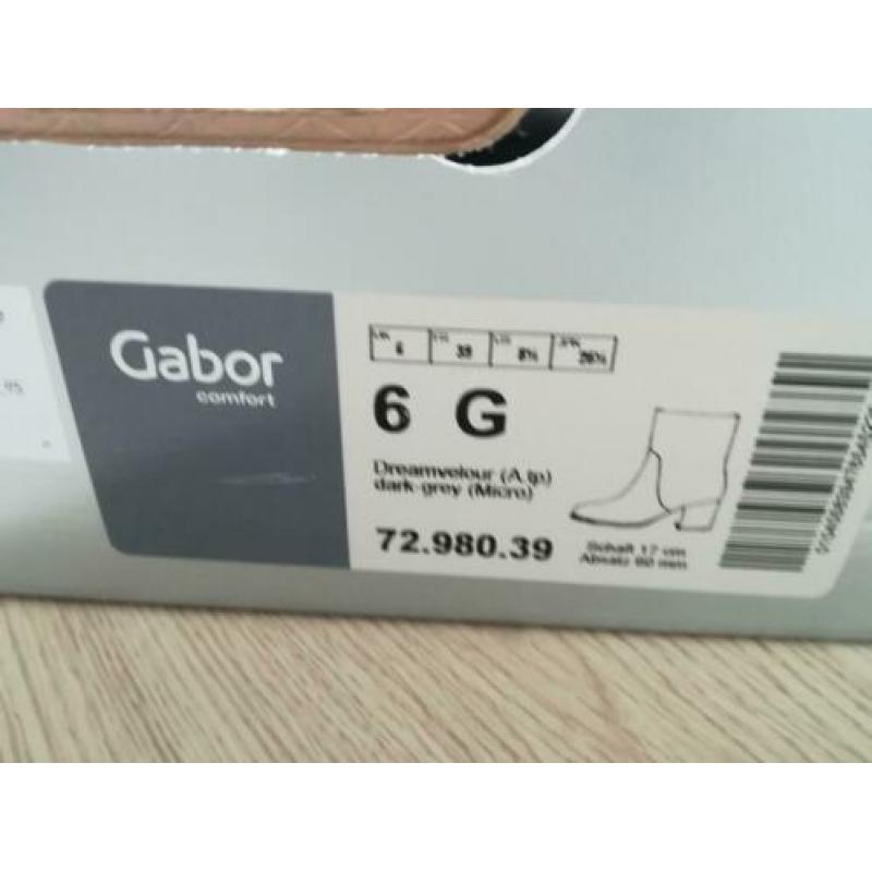Gabor comfort enkellaarsjes maat 39 zgan