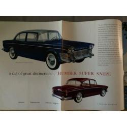 Folder Humber Super Snipe
