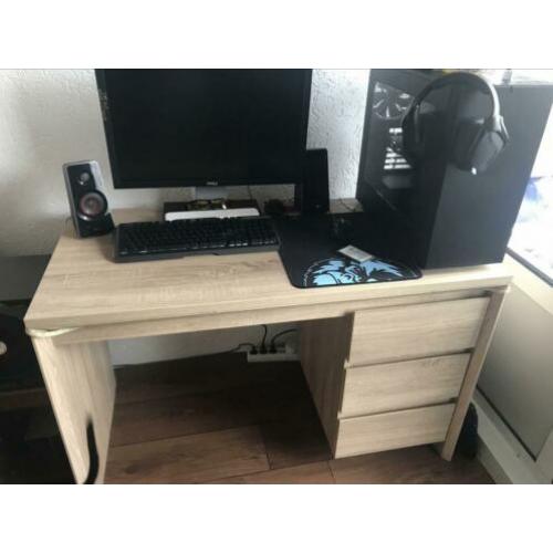 Bureau HALLUND 59x119 eiken