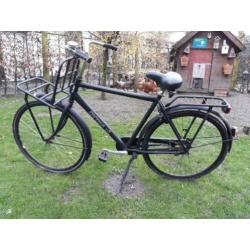 Prachtige Cortina U1 transportfiets mat zwart !
