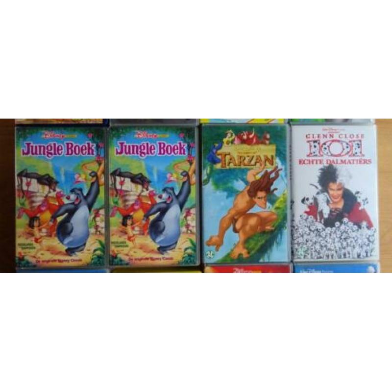 Video banden Walt Disney. Nederlands gesproken.