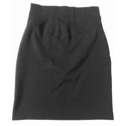 Antiflirt zwarte stretch rok