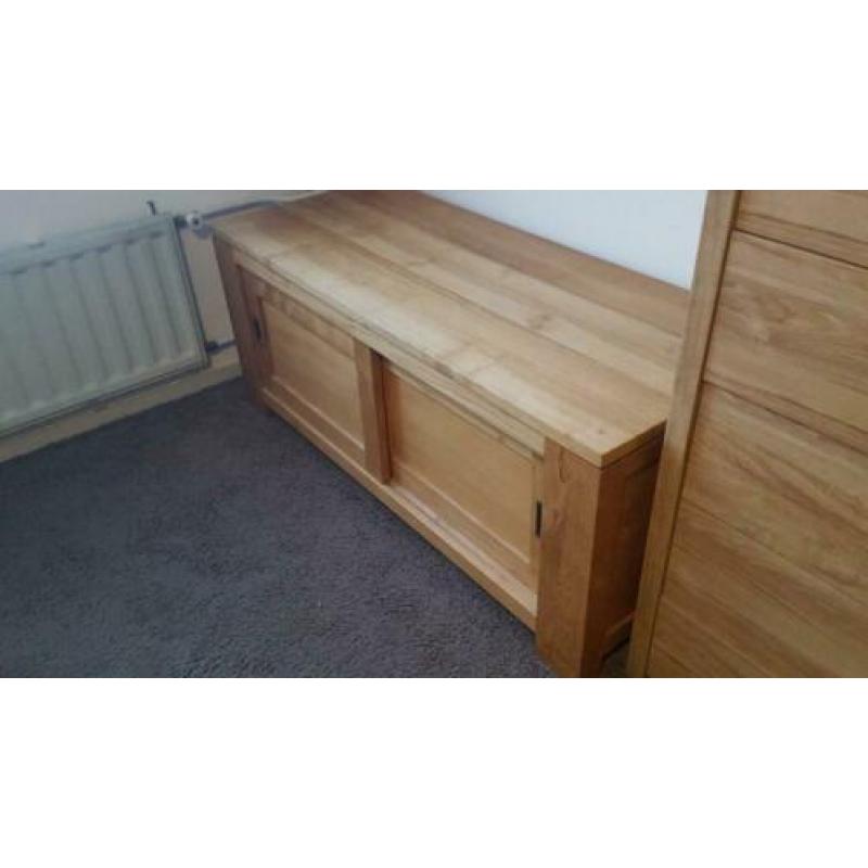Teak houten tv meubel/ opbergkast