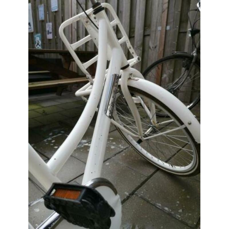 popal transport fiets 24 inch wit