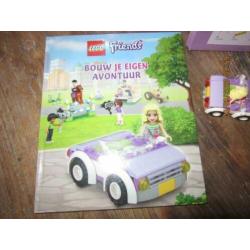 Lego Friends Boek met Auto