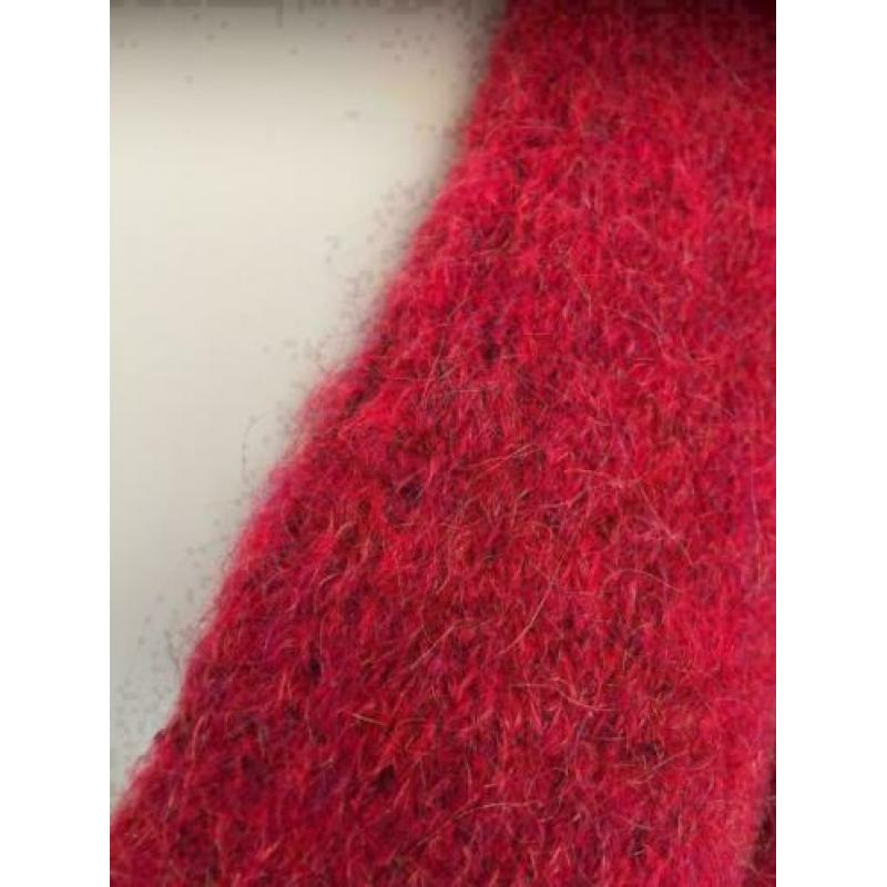 C904 AVALANCHE maat L=42/44 donker-rood gebreid wollen vest