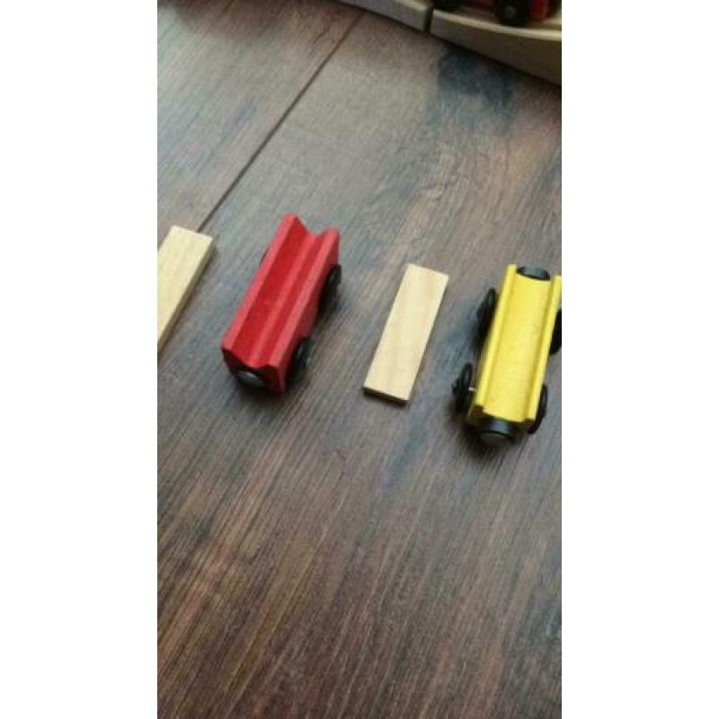 Houten Treinset