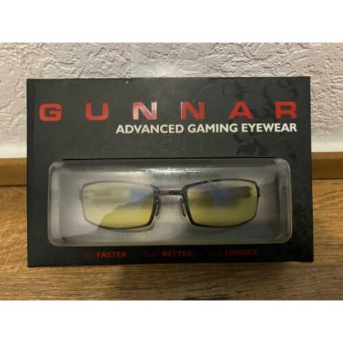 Zeer nette Gunnar PPK Onyx Mercury gaming blue light glasses