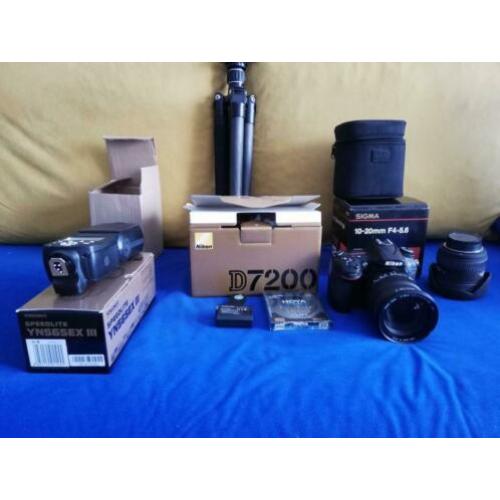 Nikon D7200 overcompleet