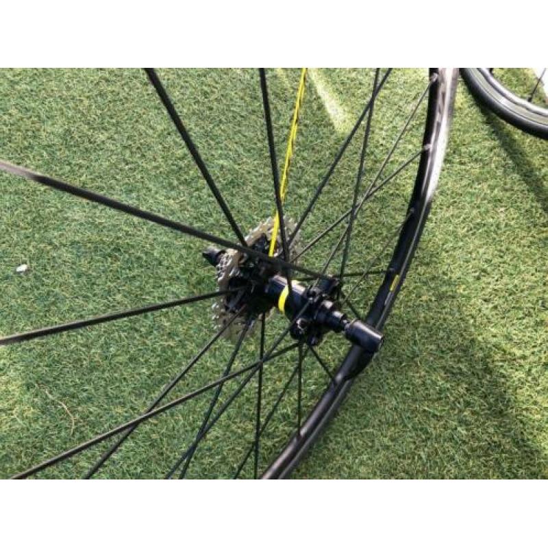 Mavic Ksyrium Pro UST wielen met Yksion Pro tubeless banden