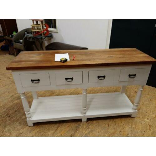 Site tafel lang 150 cm breed 47 cm hoog 84 cm