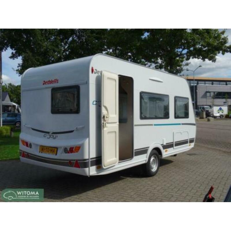 Dethleffs C'Joy 420 qsh Lichtgewicht vast bed