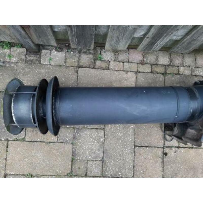 Combi dakdoorvoer zwart