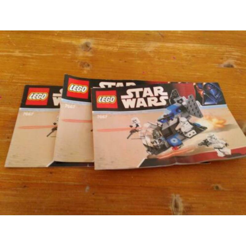 Lego Star Wars 7667 Imperial Dropship (3 sets)