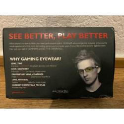 Zeer nette Gunnar PPK Onyx Mercury gaming blue light glasses