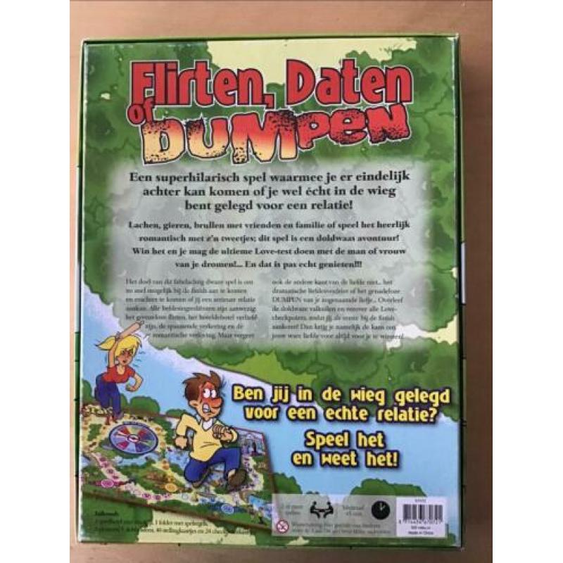 Spel FLIRTEN, DATEN of DUMPEN vanaf 16 jaar - ZGAN