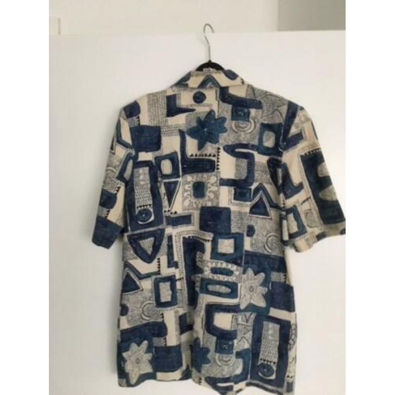 Jasje denim/ecru -maat 40