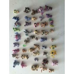 LPS diertjes 51 stuks LITTLEST PET SHOP speelgoed meiden
