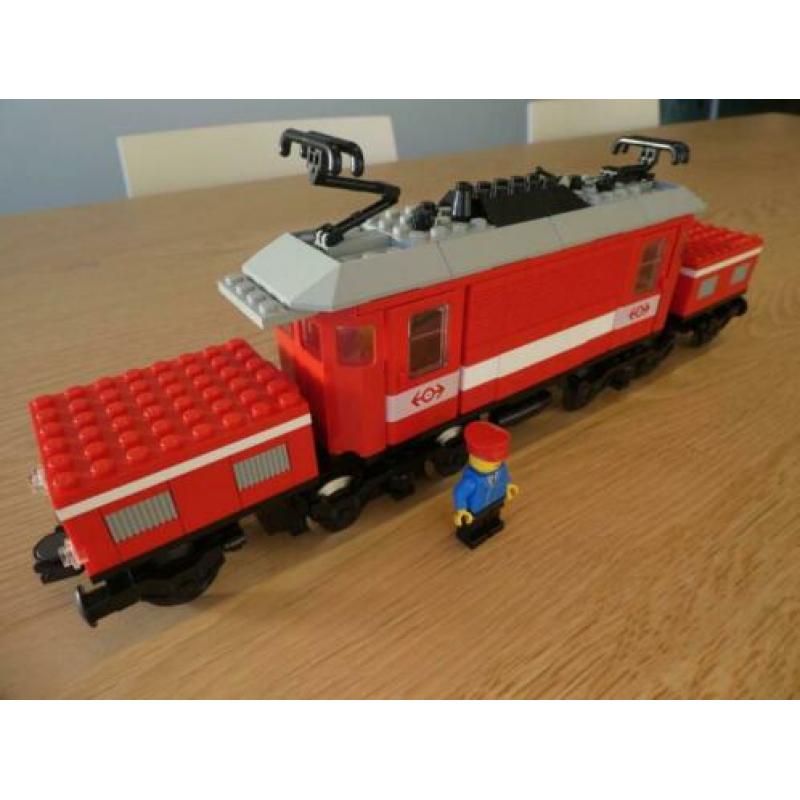 Lego trein 4551 Crocodile Locomotive