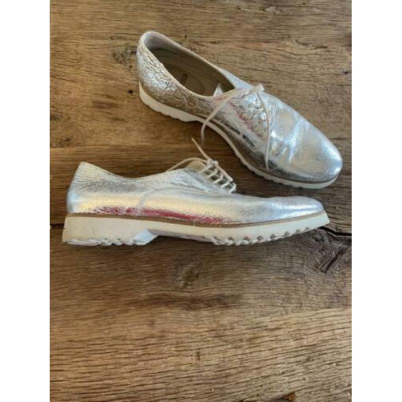 Zilveren schoen van Manfield mt 42