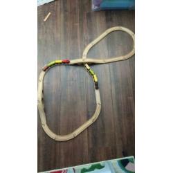 Houten Treinset