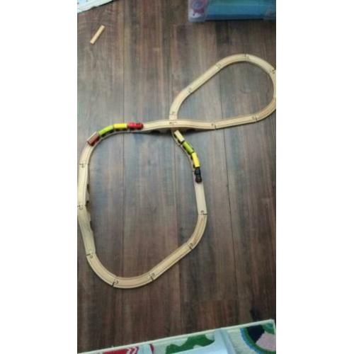 Houten Treinset