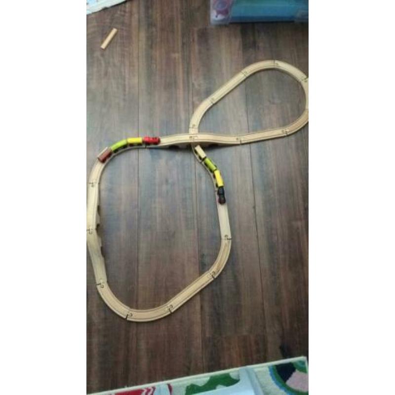Houten Treinset