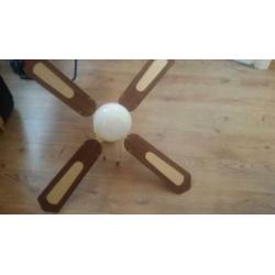 plafondlampventilator
