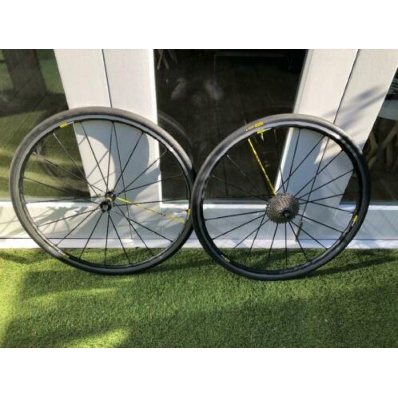 Mavic Ksyrium Pro UST wielen met Yksion Pro tubeless banden