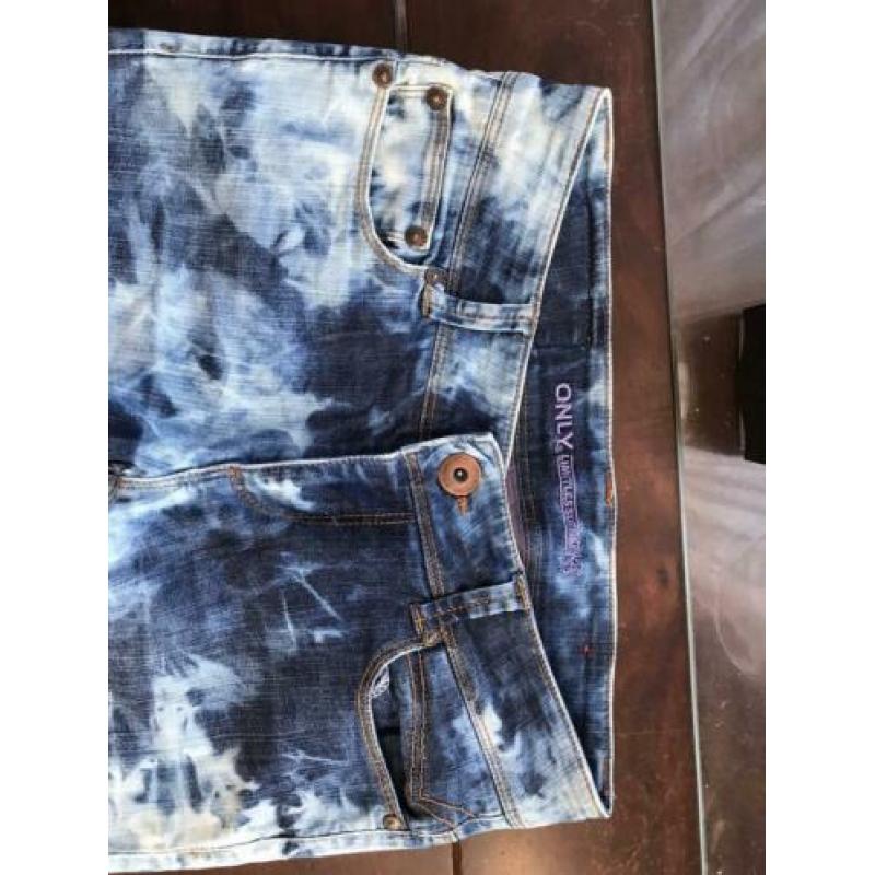 ONLY tie dye spijkerbroek 26 32