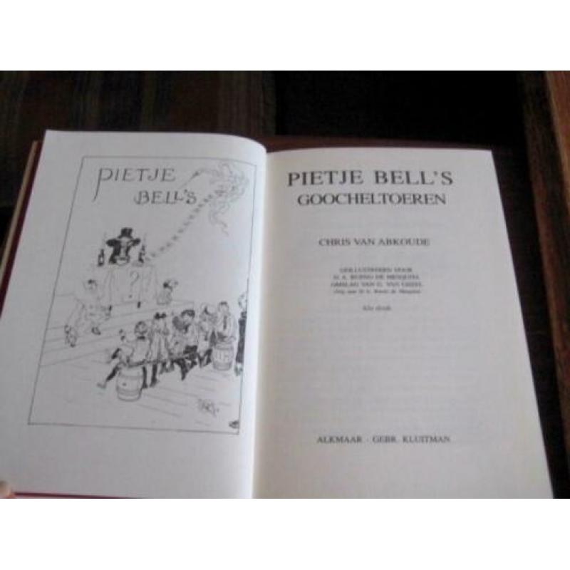 Pietje bell +pietje bell"s goocheltoeren ,2 verhalen in 1 bo