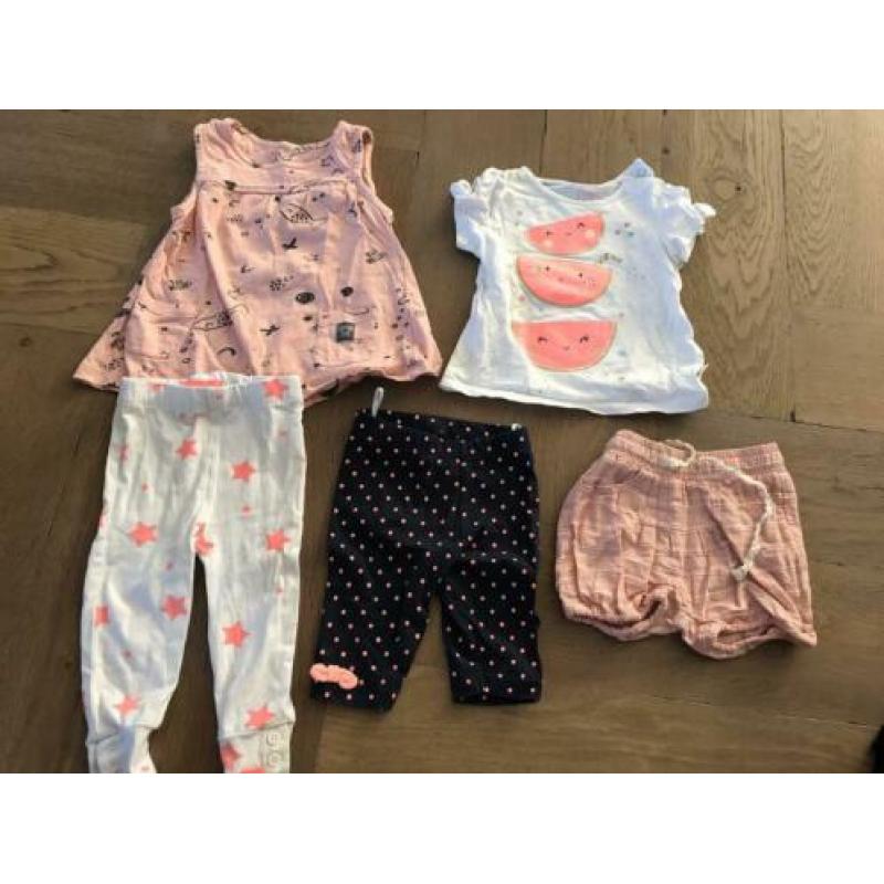 Mooi pakket meisjes kleding maat 74 (13 stuks)!