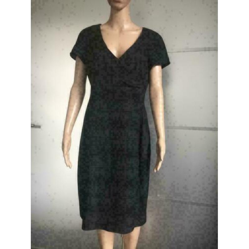 C41 Vanilia: zwart/grijs jurkje jurk Maat 36=S