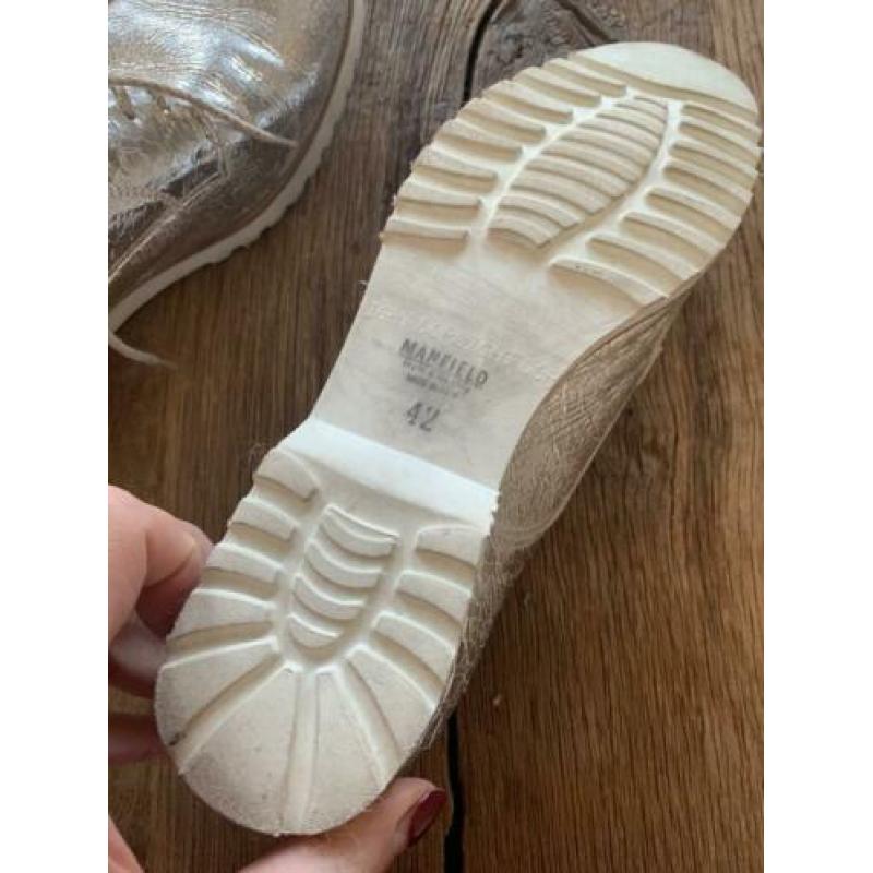 Zilveren schoen van Manfield mt 42